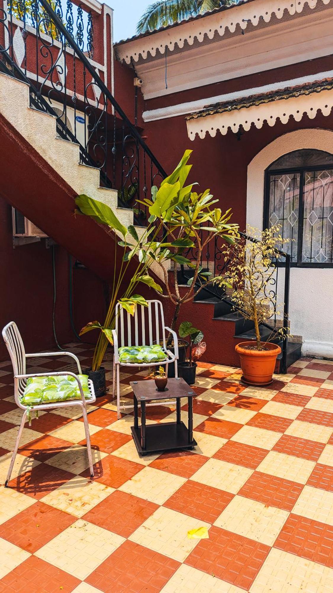 The First House By V3Homestay 4Bhk Private Pool Calangute Exterior photo