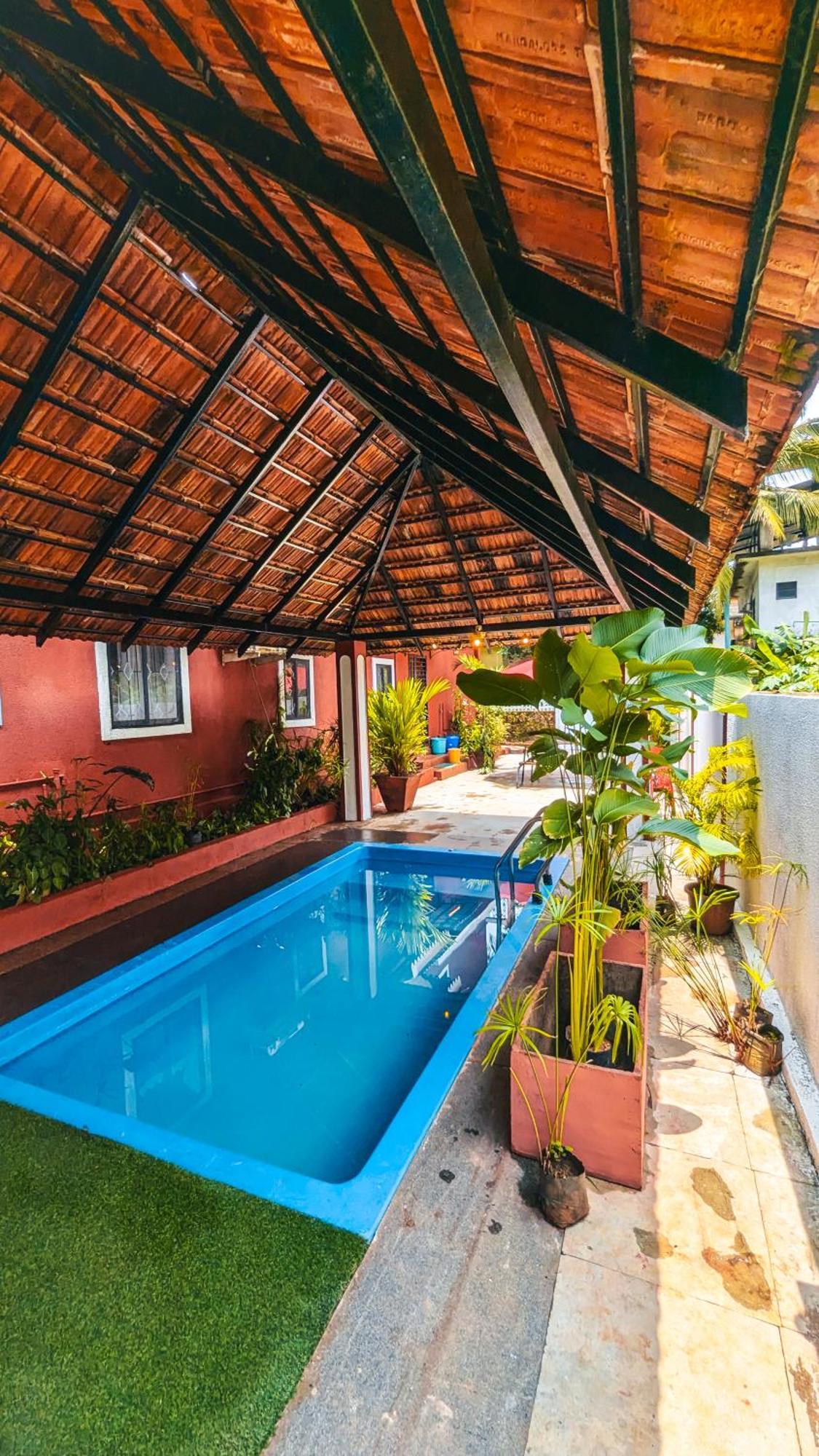 The First House By V3Homestay 4Bhk Private Pool Calangute Exterior photo